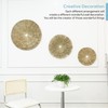 VATIMA Boho Wall Décor – Simple Oversized Wall Basket Décor