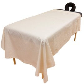 Arcadia© Organic Percale Massage Table Flat Sheet