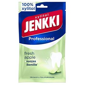Cloetta Jenkki Xylitol Fresh Apple Chewing gum 1 Pack of 80g