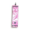 Marble patterned Golf Towel with Carabiner Clip, 50 x 30