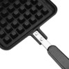 Non-Stick Waffle Iron, 30 x 14.5 cm Sandwich Maker with