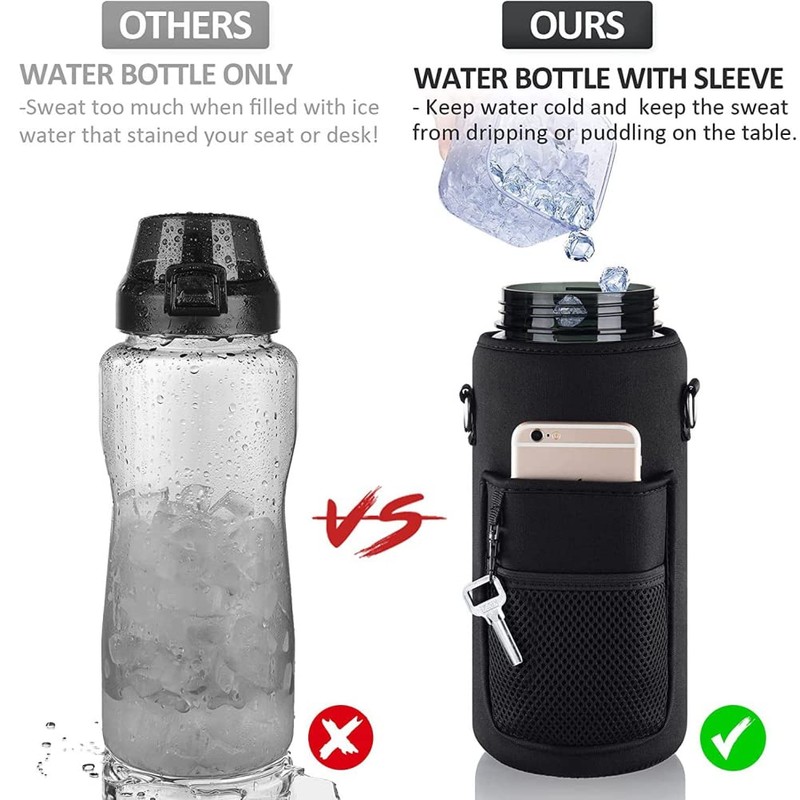 2.2 Litre Water Bottle, 64 oz Water Bottle Pink Water