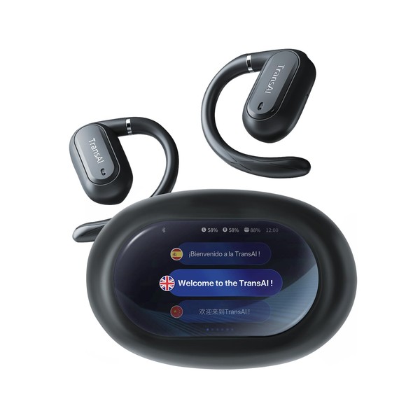 TransAI GO1 Real-time Phone Call Translaton Earbuds, 3-in-1 AI Translator
