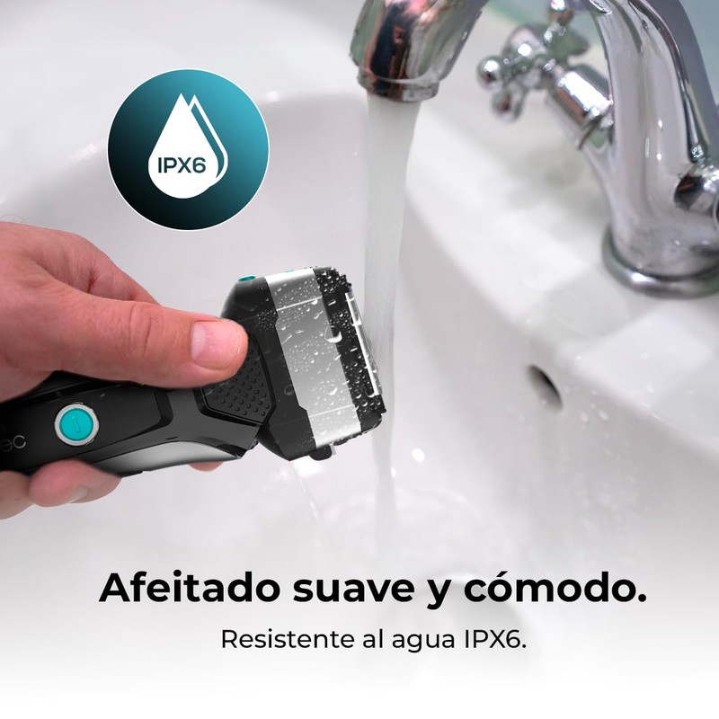Cecotec PrecisionCare X-Trimm Wireless Triple Beard Trimmer with 3 Stainless