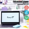 Koogel Coloured Index Cards Bulk, 640 Pieces Assorted Neon Colour