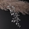 YERTTER Wedding Hair Band Crystal Headband Bridal Floral Hair Vine