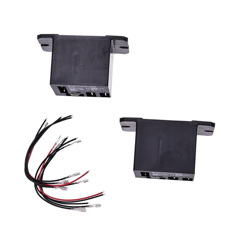 IEQFUE 2PCS 12VDC Coil 30A SPDT 1NO 1NC 240VAC Power