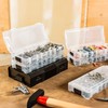 L-BOXX Micro - Transparent, Stackable Small Parts Box - Sorting