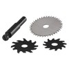 Wolfcraft 3253000 Set of Cutters for Art No 3263000/ 3264000/