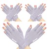 GSAFEME Guantes de algodón para manos secas - Guantes sin