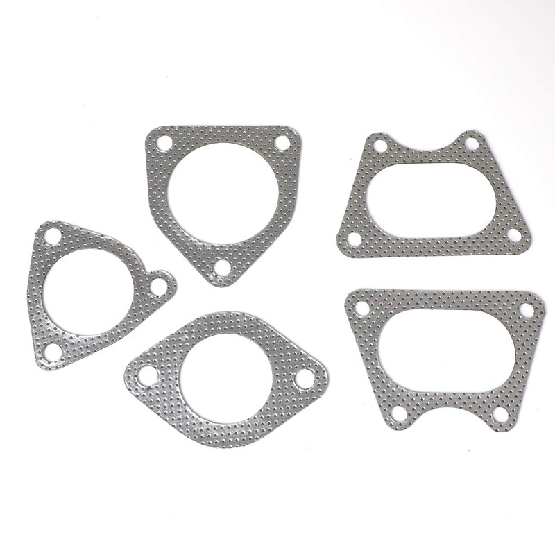 DNA Motoring GKTSET-HA03-V6 Aluminum Exhaust Manifold Header Gasket Set Replacement