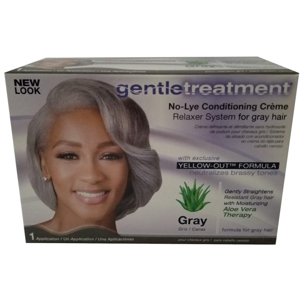 No Lye Conditioning Crème Relaxer for Gray Hair