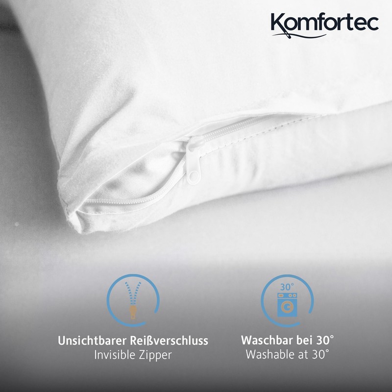 Komfortec Premium Bed Linen 135 x 200 cm with 1