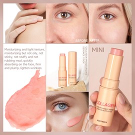 2PCS Multi Skincare Balm Stick with Collagen and Propolis,Collagen Stick,Anti-Aging&Anti-Wrinkles Face Moisturiser Balm St-ick,Face,Neck and Lip Balm for Skin,Coll-agen Boosting Moisture Balms St-ick