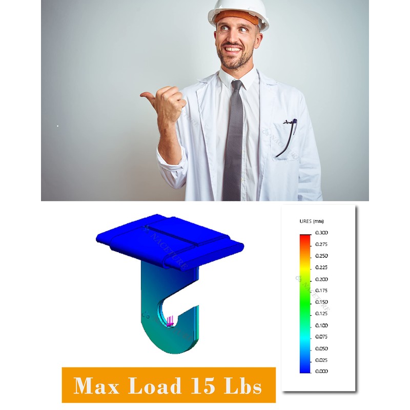 Drop Ceiling Hook for Hanging – 15 Pack Ceiling Decorations