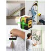 Laser Level Self-Leveling Green Beam Horizontal and Vertical Cross-Line Laser