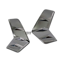 [With Mini Waste] New RAV4 XA50 Series Fog Side Garnish, Fog Cover, Plated, For Normal Bumper Dedicated Grill, Side Garnish, Fog Cover, Headlight Cover, Tail Cover, Steering Wheel Cover, Carbon