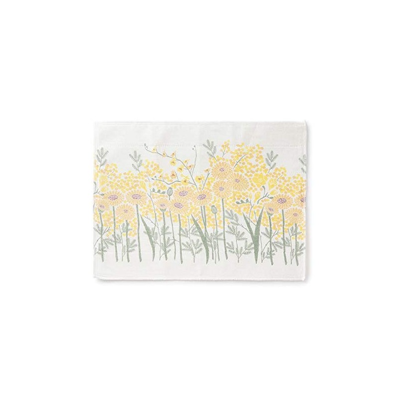 Nakagawa Masashichi Shop Flower Bouquet Dish Towel, Yellow