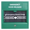 UHPPOTE Wired Security Button Hands Break Glass for Emergency Fire