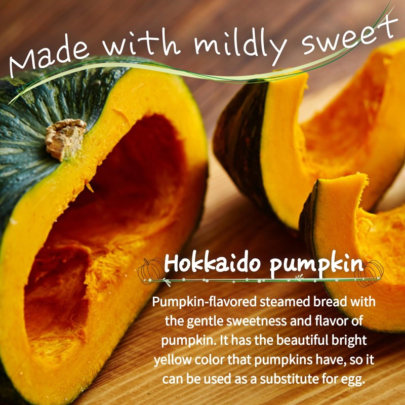 3 Packs (3 x 2.8oz) GMO-Free Japanese Steamed Bun Sorghum