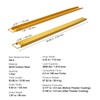 Happybuy Pallet Fork Extensions, 1 Pair, 84" L x 4.5"