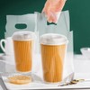 Milk Tea Packaging Bags, 100 Count, Handbag, 700ml, Disposable Cola