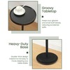 CHOEZON Small Round Side Table, Drink Table for Small Spaces,