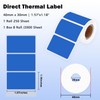 LENVII 40x30mm Inch Direct Thermal Label Sticker Rectangle Thermal Printer