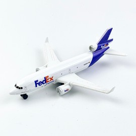 WngAur Airplane Model, FedEx MD Aircraft Die-cast Metal Planes Aircraft Suitable for Collection and Display
