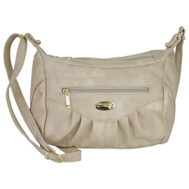 BAG STREET INTERNATIONAL Medium Women's Shoulder Bag Lightweight Shoulder Bag Many Colours, beige, Elegant