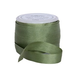 Threadart 100% Pure Silk Ribbon - 3 Sizes - Dozens of Colors - Sage Green - 7mm No. 633
