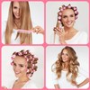 Rodillos de esponja para el cabello, de espuma, para dormir,