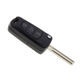 JONGO - Car Key Shell with Blade Compatible with Kia CEE'd, Optima, Pro CEE'd, Rio, Sorento & Sportage | Plip Remote Control Remote Key Commercial Vehicle 3 Button Transponder Key