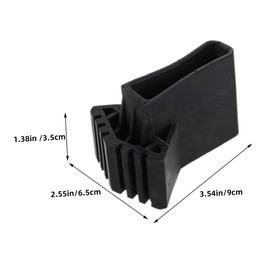 DOITOOL Replacement Ladder Feet Mats 2pcs Non-Slip Ladder Foot Pads Furniture Pads for Stairs