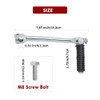 motoparty Kickstart Lever Starter, for Honda Z50 Mini Trail C70