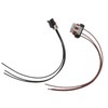 2X Headlight and Turn Signal Bulb Wiring Harness Pigtail Connector