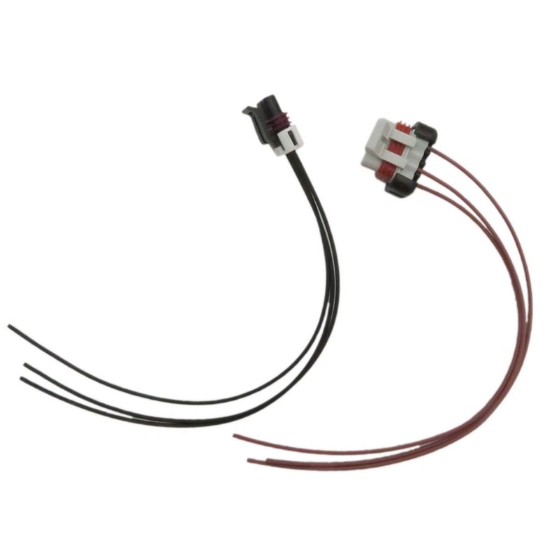 2X Headlight and Turn Signal Bulb Wiring Harness Pigtail Connector