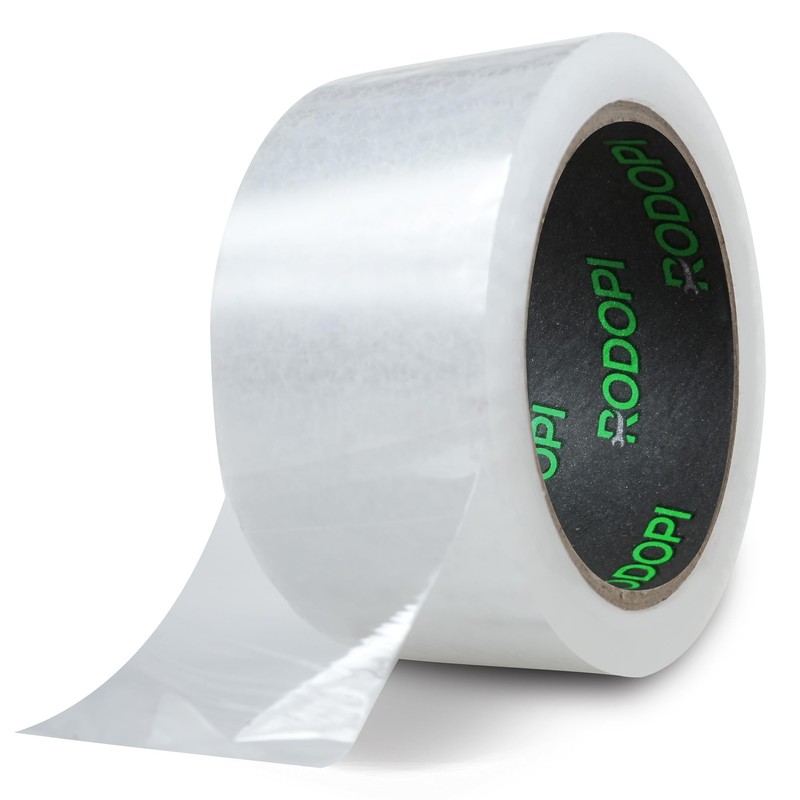 RODOPI FixBox Parcel Tape 50 mm x 66 m Brown