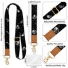 Piefly Phone Lanyard Crossbody Wrist Strap, Black Lunar Eclipse Moon
