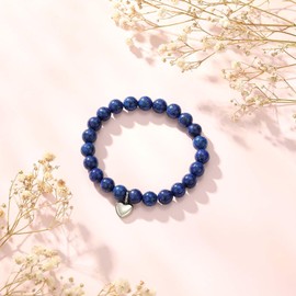 Ralukiia 55th Birthday Gifts for Women Beads Bracelet Cool Birthday Gifts for 55 Year Old Women Gift Ideas Unique Bday Gift for Mom Wife Grandma Daughter Sister Female Friend