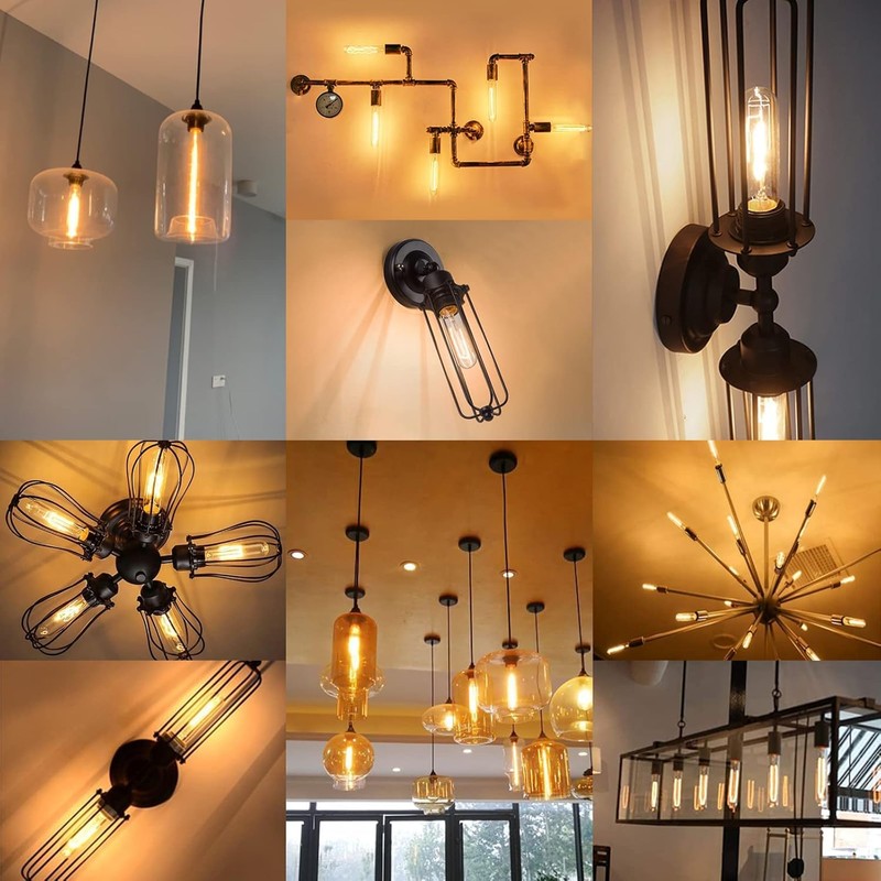 7.3 Inch T10 LED Bulb 6W (Equal 60W), Jacqueny 6PCS