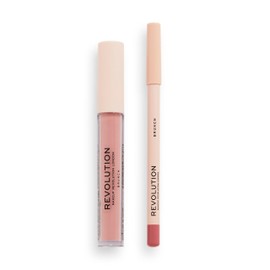 Makeup Revolution London, Lip Contour Kit, Brunch, Lip Gloss & Lip Liner Duo, 1x1ml, 1x1g