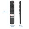 Remote Control Replacement for TCL Google TV, RC813 Remote for