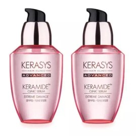 Unknown 테온셀 케라시스 극손상모 헤어세럼 헤어앰플 70ml 2개 Theoncell Kerasis Extreme Damage Hair Serum Hair Ampoule 70ml 2pcs