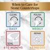 Stone Care International Daily Cleaner/Polish & Sealer Stone Care Kit