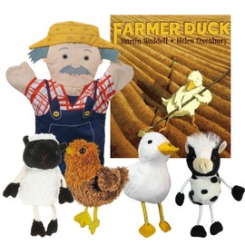 Farmer Duck - Book and Finger Puppets Set