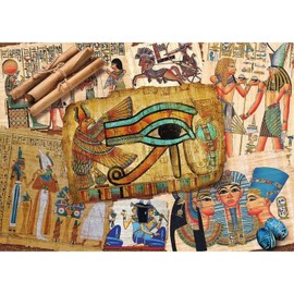 Nathan - Puzzle 1000 Pieces - Ancient Egyptian Papyri - Adults and Children from 14 Years - High Quality Puzzle - Art Photo Collection - 12000908