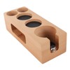 Wood Coffee Filter Tamper Holder Wooden Coffee Tamper Mat Stand