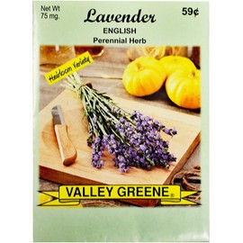 Black Duck Brand Set of 25 Flower Seed Packets! Flower Seeds in Bulk - Great for Creating The Garden of Your Dreams! (100, Lavender)