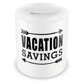 Samunshi® Holiday Fund Money Box Holiday Money Gift Travel - Vacation Savings - Money Gift World Money Box Travel Money Box Adult